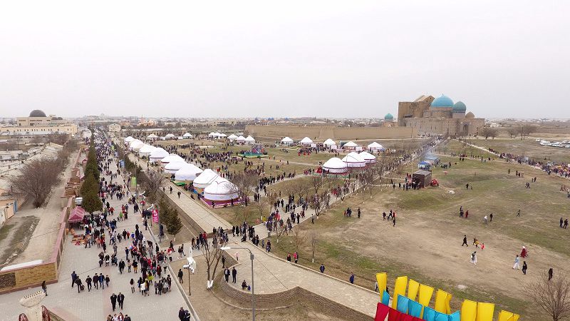 Түркістандағы ұлық тойға түркітілдес 23 мемлекет өкілдері қатысты