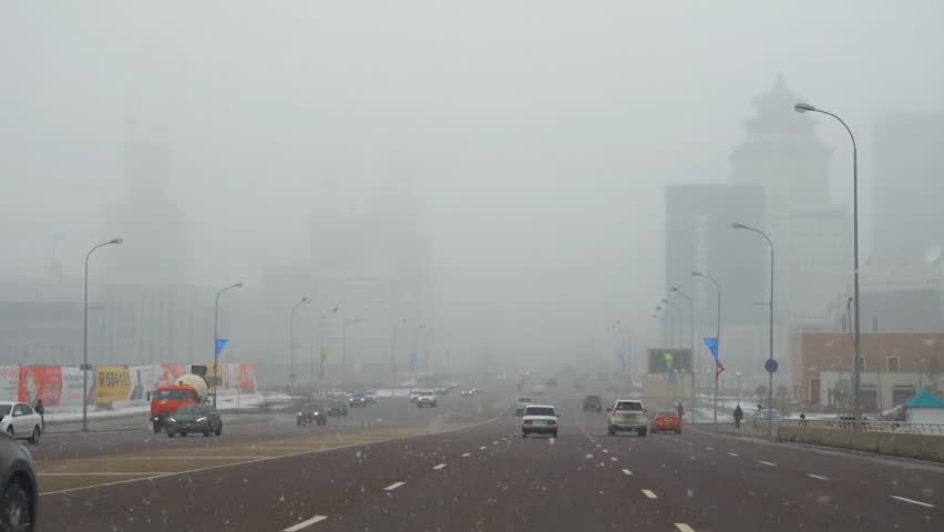 ​Еліміздің кей жерлерінде тұман түсіп, көктайғақ болады