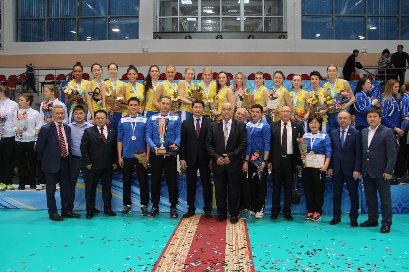 ​«Алтайдың» арулары - екі дүркін ел чемпионы