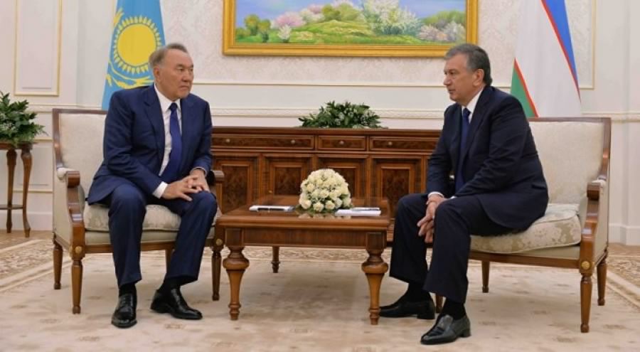 Қазақстан Президенті Өзбекстан Республикасының Президенті Шавкат Мирзиёевпен кездесті