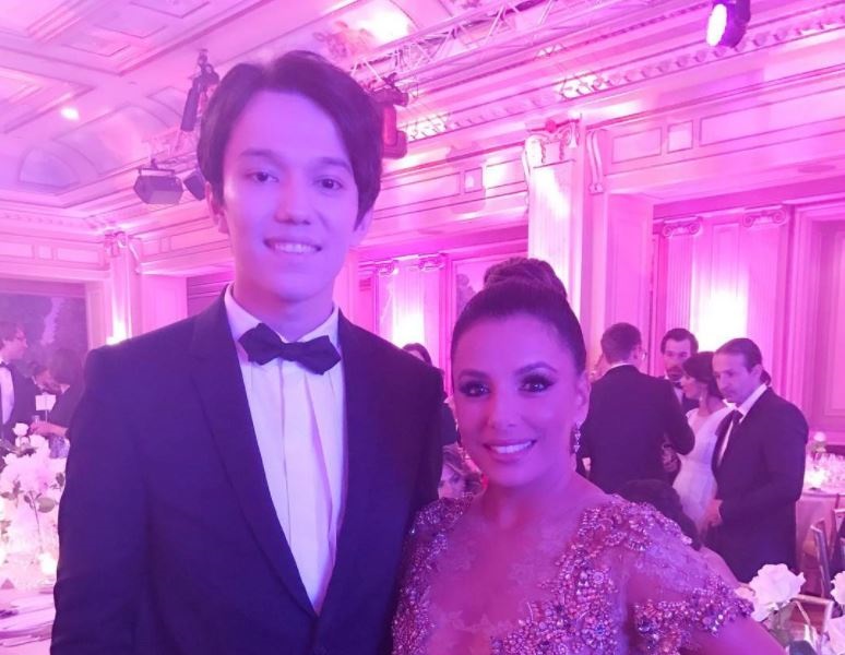 Димаш Ева Лонгрия ұйымдастырған қайырымдылық кешке қатысты