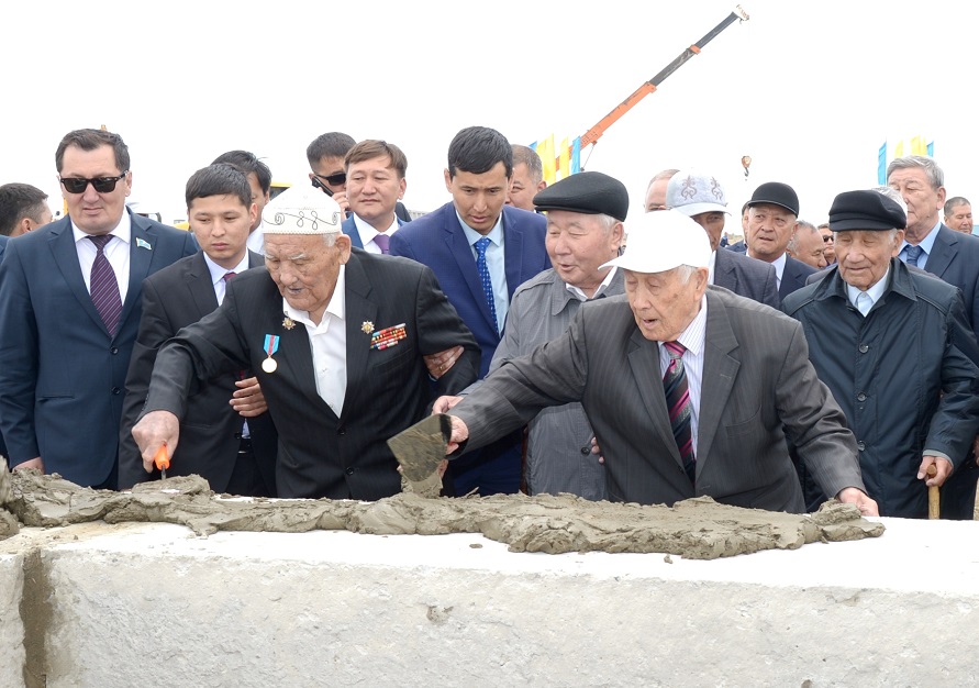 Қызылордада Сырдария өзенінің сол жағалауында жаңа қаланың құрылысы басталды