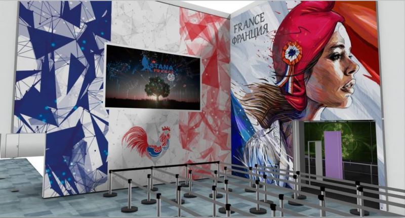 Франция павильонында экокөліктердің соңғы жетістіктері таныстырылды