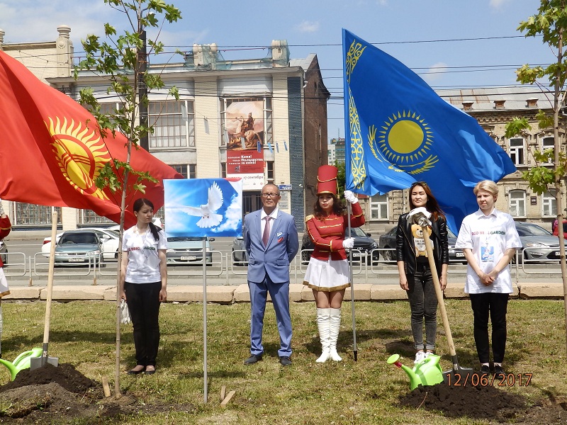 Челябі қаласында Қазақстанның достық ағашы отырғызылды