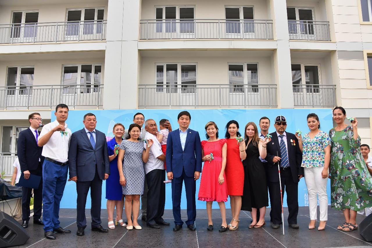 Алматылық 168 отбасы баспаналы болды