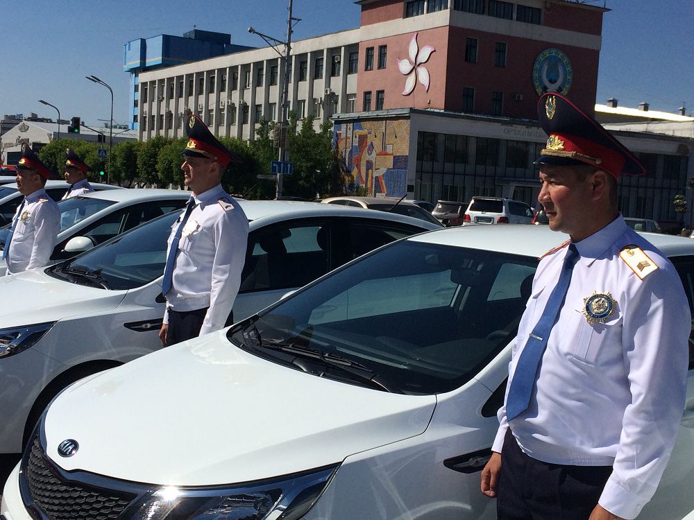 Қарағандыда жол-патрульдік қызметіне 103 көлік берілді