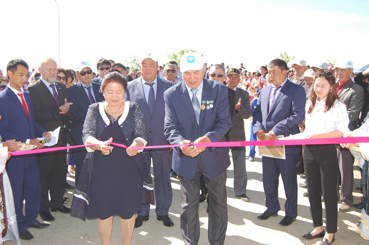 Көкжырада «Елбасы аллеясы» ашылды