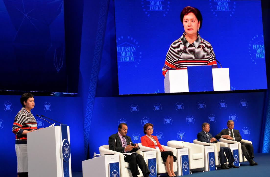 Астанада XIV Еуразиялық медиа форум басталды