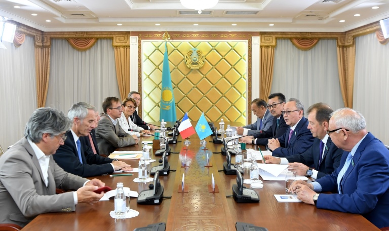 Бектас Бекназаров Франция Сенатының вице-президентімен кездесті