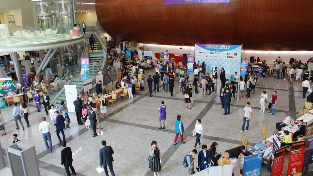 Астанада халықаралық білім көрмесі өтті