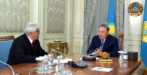Елбасы халық әртісі Әлібек Дінішевті қабылдады