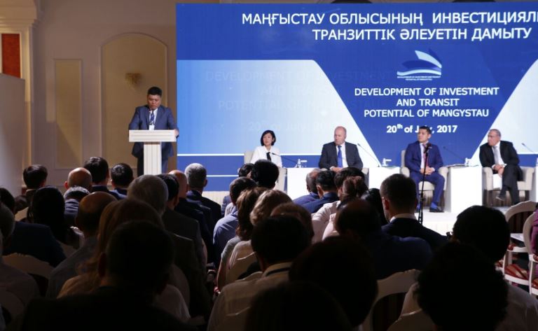 Ақтауда халықаралық көліктік-логистикалық форум өтті 