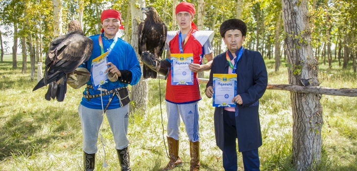 Астанада бүркітші спортынан чемпионат өтті