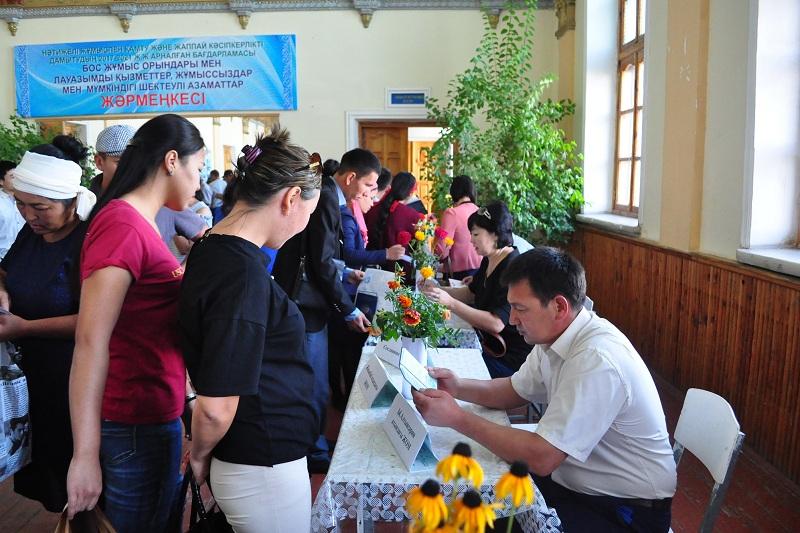 Түлкібаста еңбек жәрмеңкесі өтті