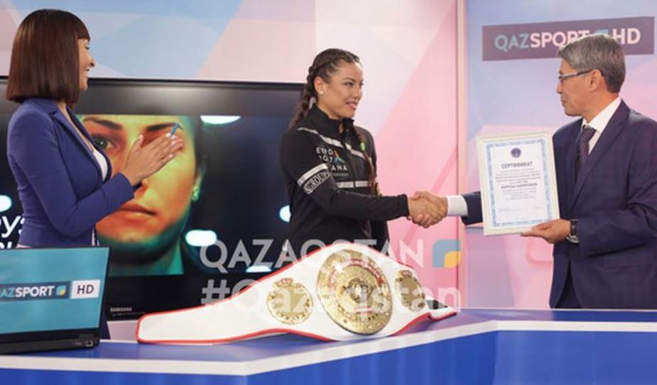 Боксшы Фируза Шәріпова Қазақстанның рекордтар кітабына енді
