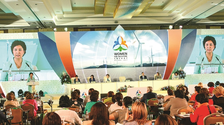 Әйелдер болашақтың энергиясын қолдайды