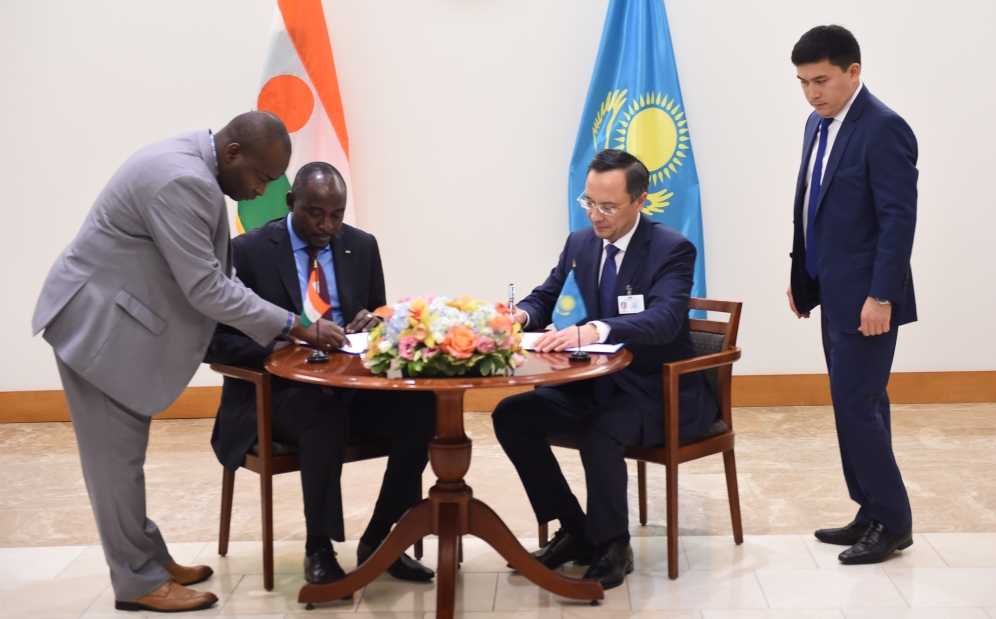 Қазақстан Нигермен дипломатиялық қатынас орнатты