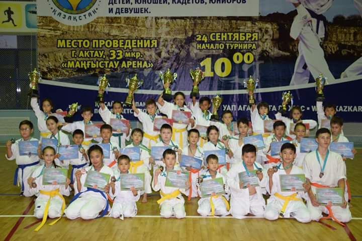 Ақтауда киокушинкай-кан каратэден облыстық чемпионат аяқталды