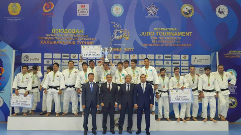 Қазақстан құрамасы дзюдодан Президент кубогына ие болды