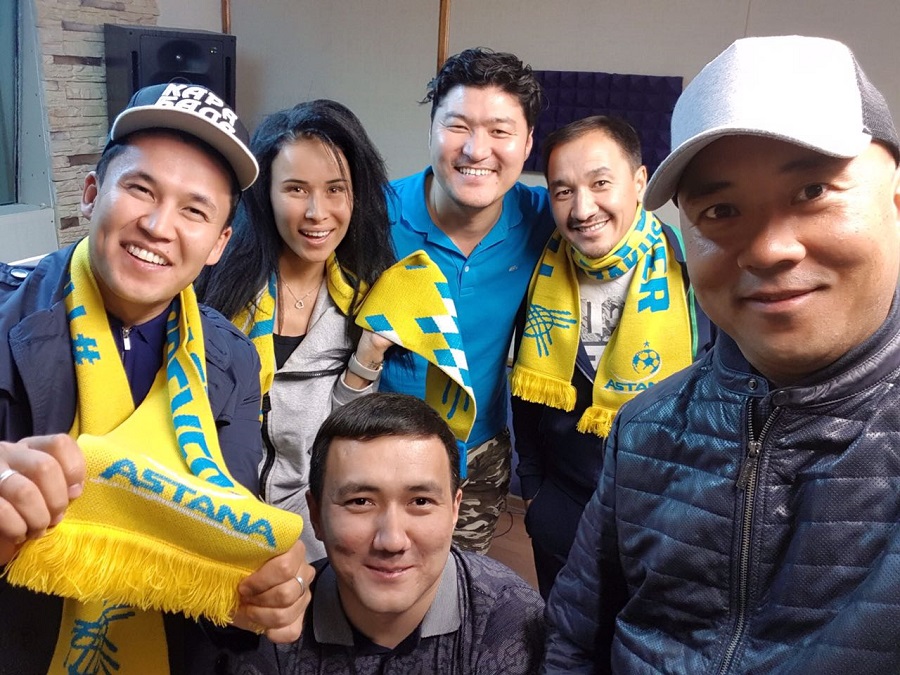 Қайрат Баекенов «Астана» командасына арнап ән жазды