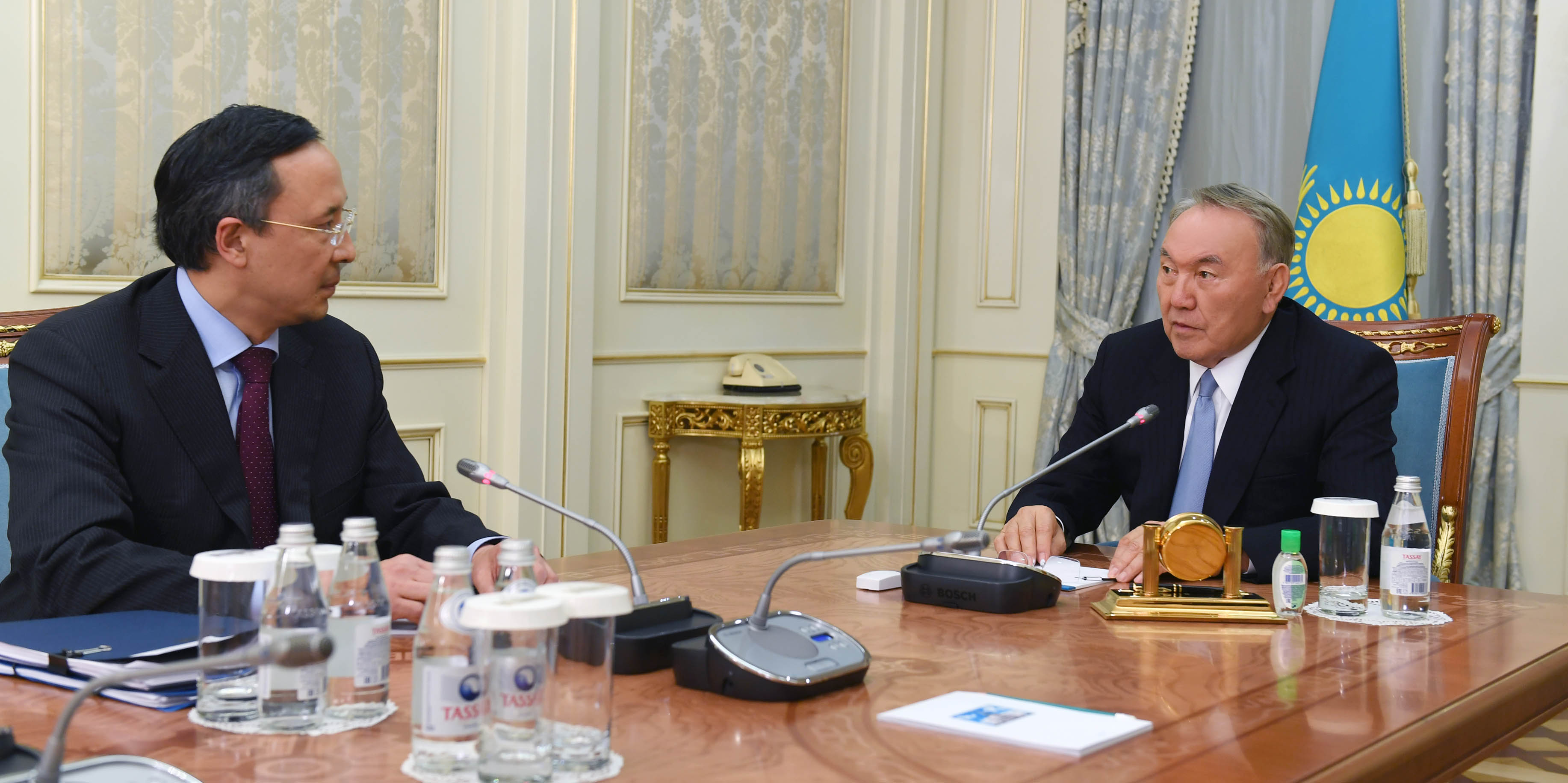 Нұрсұлтан Назарбаев Сыртқы істер министрін қабылдады