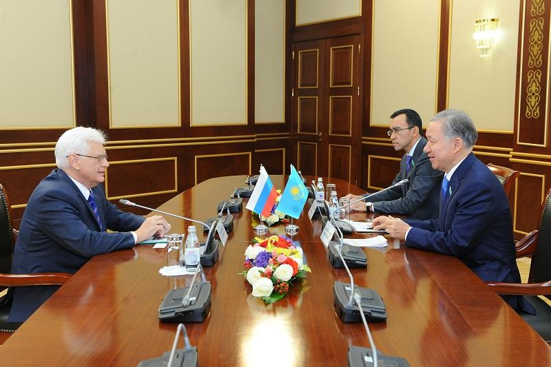 Нығматулин Ресейдің Қазақстандағы Елшісін қабылдады