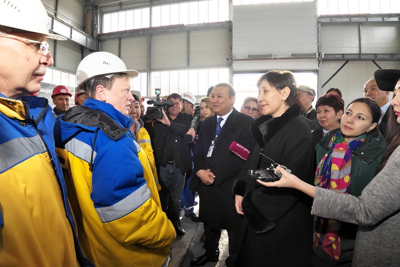 Алматыда Тамара Дүйсеноваға «Ерте араласу» жобасы таныстырылды