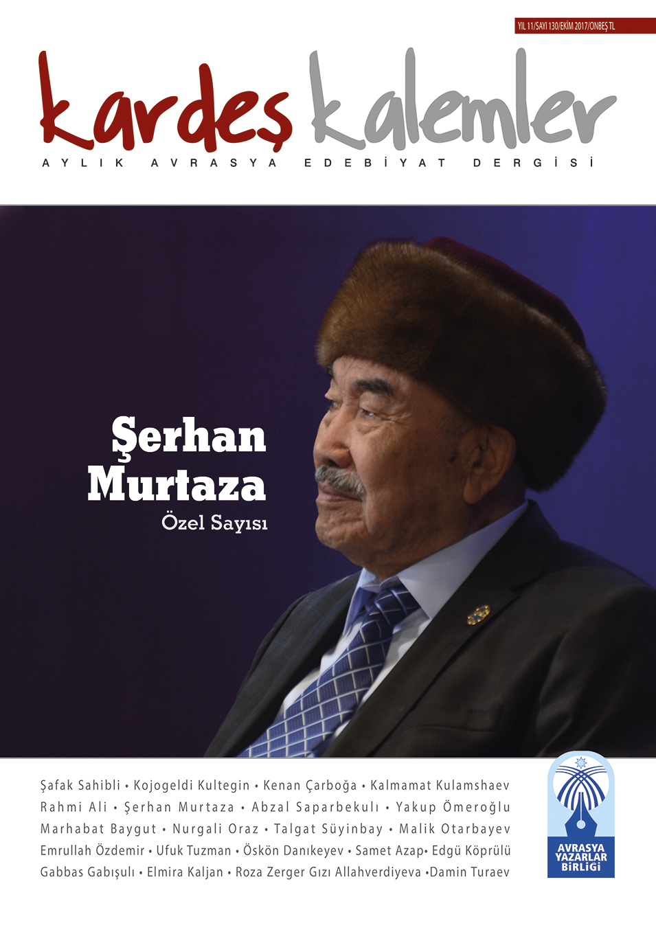 Түрік журналының жаңа саны Шерағаңа арналды