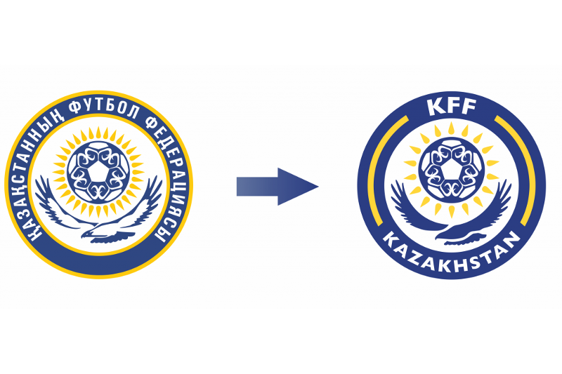 Қазақстанның футбол федерациясы логотипі мен атауын өзгертті
