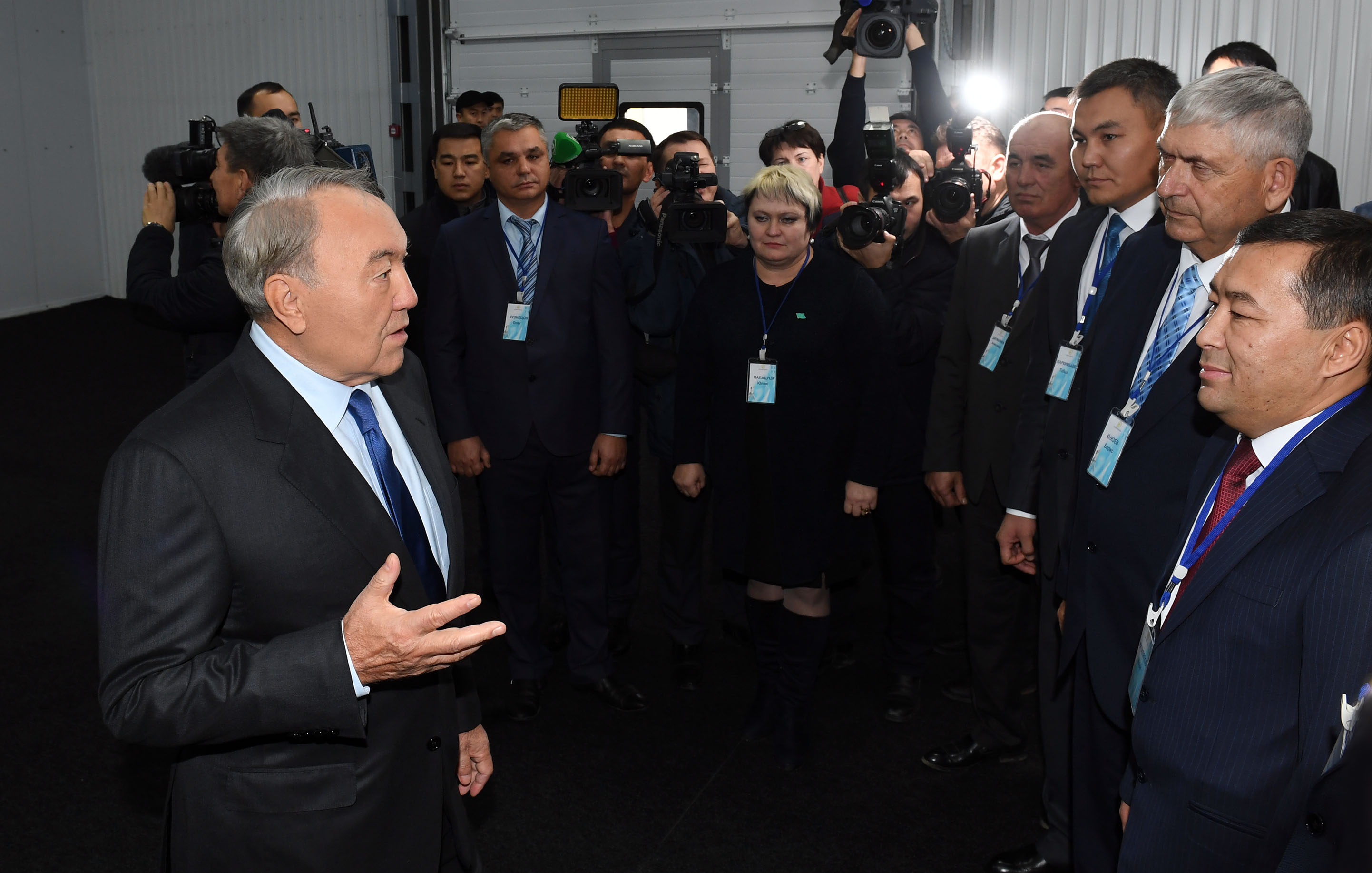 Елбасы «Милх» жауапкершілігі шектеулі серіктестігіне барды