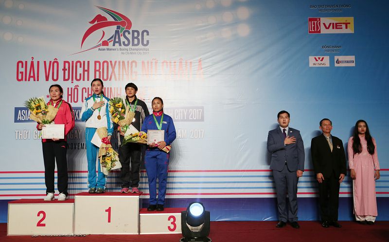 Азия чемпионаты: 1 алтын, 1 күміс, 4 қола