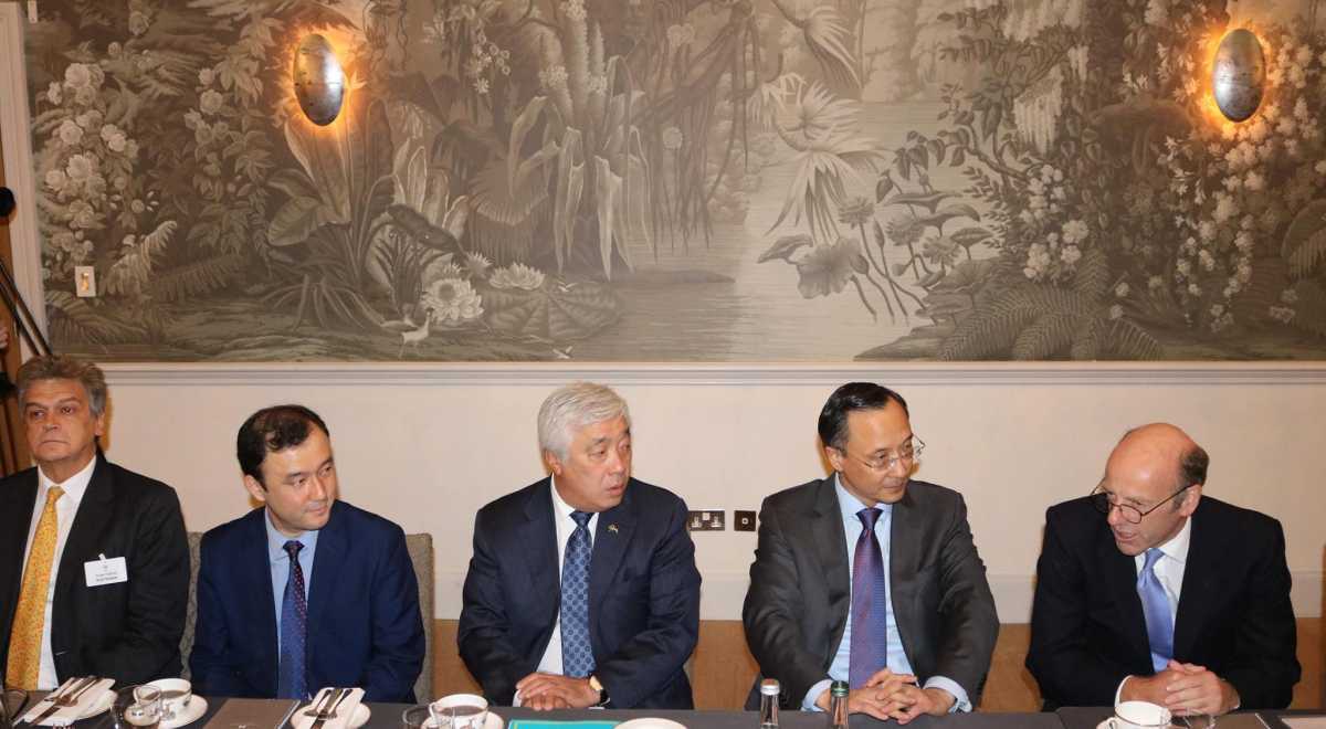 Қайрат Әбдірахманов Лондондағы сапарында бірқатар іскерлік кездесулер өткізді