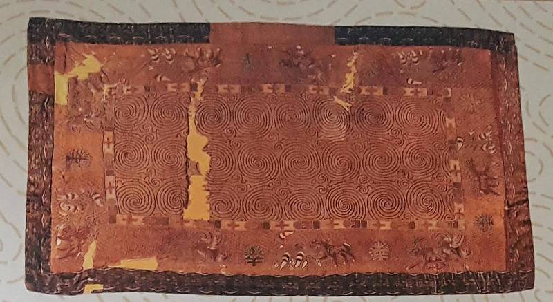 Эрмитаждағы ғұн сырмағы