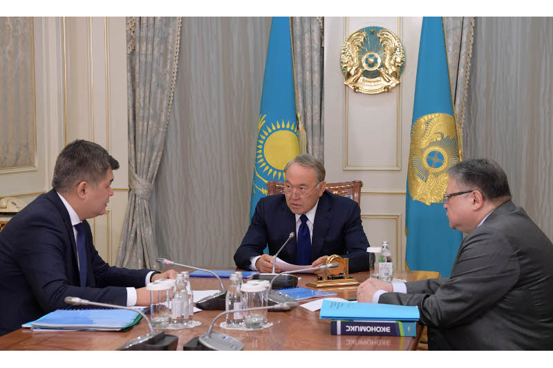 Нұрсұлтан Назарбаев Елжан Біртановты қабылдады
