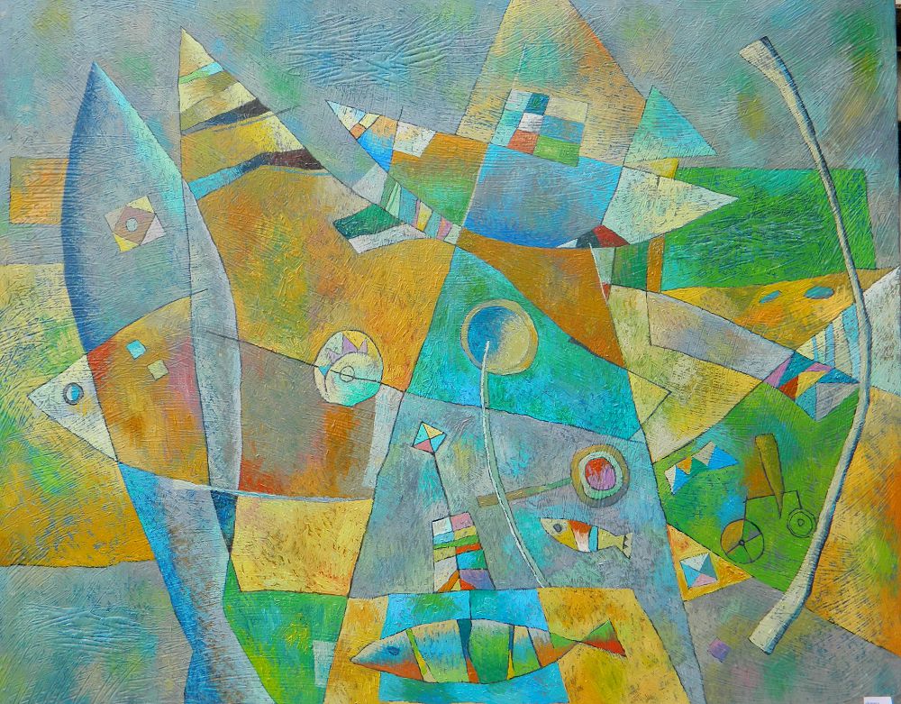 Тегіне тартқан талантты суретші Сұлтан Иляев