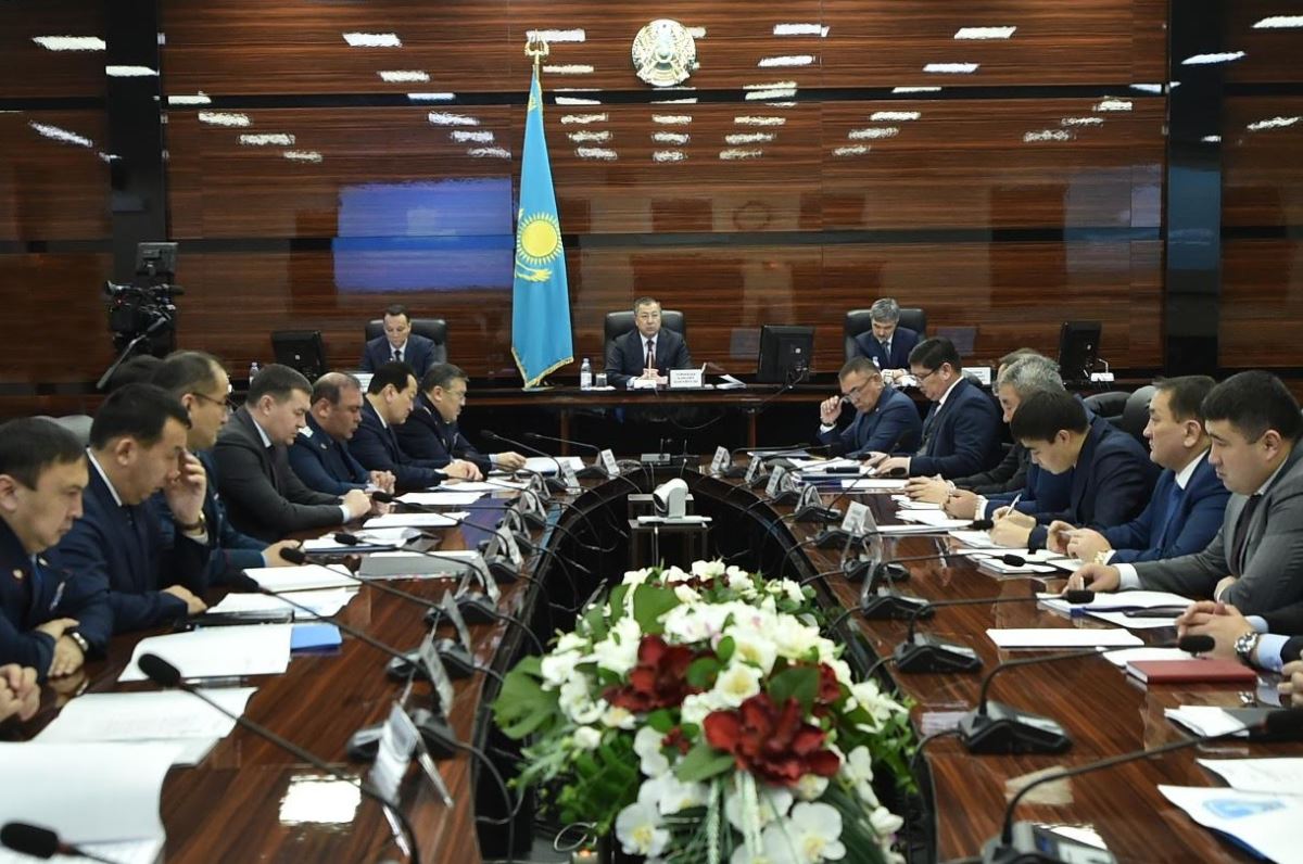 ОҚО әкімдігінде қауіпсіз орта қалыптастыру жайы қаралды