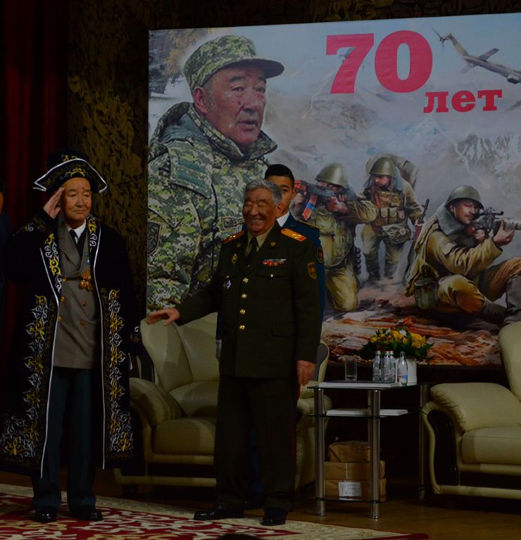 Алматыда ауған соғысының ардагері Борис Керімбаевтың мерейтойы атап өтілді