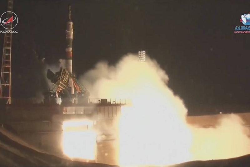 Байқоңырдан ХҒС-на «Союз МС-08М» ғарыш кемесі сәтті ұшырылды
