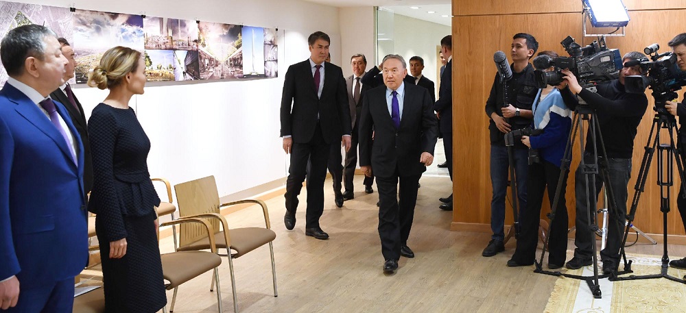 Нұрсұлтан Назарбаев «Астана Бас жоспарында» болды