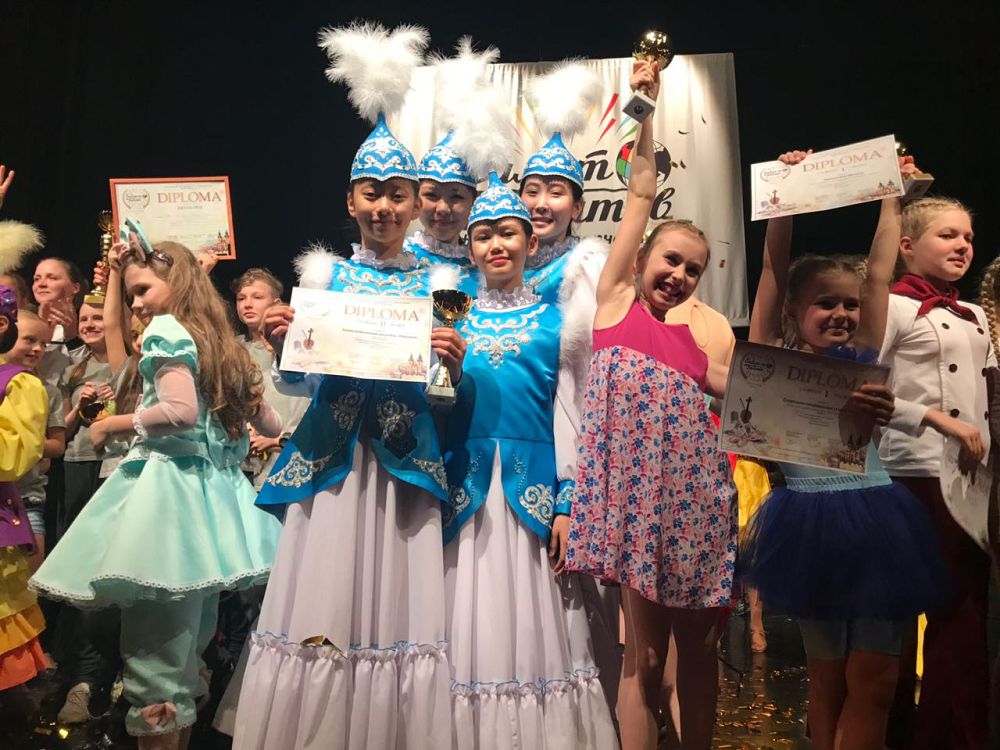 «Нұршашу» би ансамблі Еуропадан жүлдемен оралды