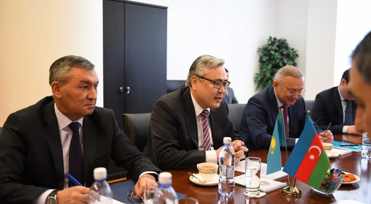 Қазақстан мен Әзербайжан сыртқы істер министрліктері консультациялар өткізді