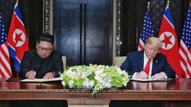 Дональд Трамп пен Ким Чен Ын ортақ келісімге келді