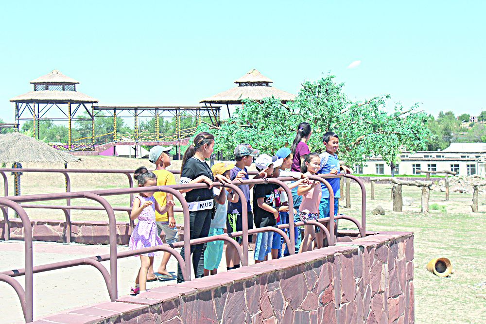 Шымкент зоо­ло­гиялық саябағында «Аф­рика» аймағы ашылды