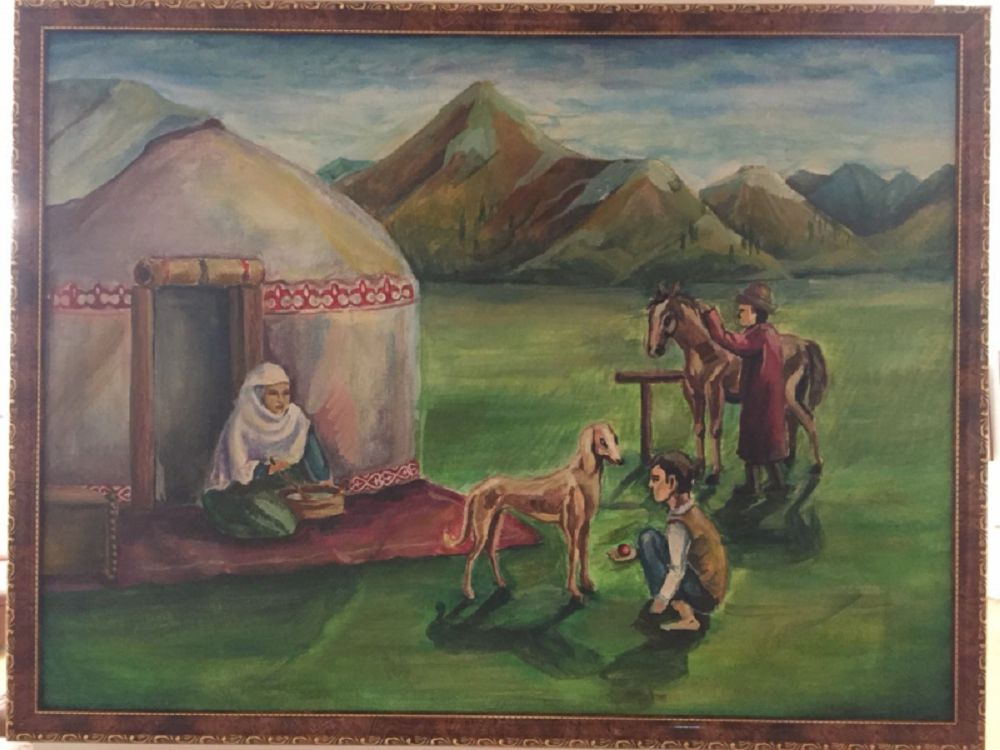 Қарағанды облыстық бейнелеу өнері мұражайында оқушылар көрмесі өтті