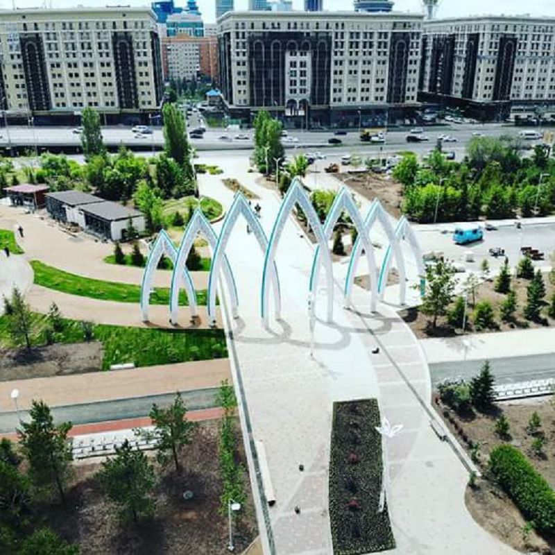 «Жетісу саябағы» – төр қаланың туған күніне тарту