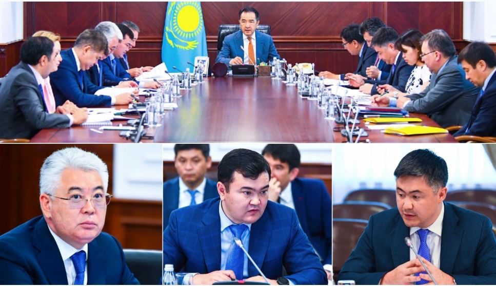 Б.Сағынтаев инвестициялар тарту, индустрияландыруды дамыту және салық саясаты жөнінде кеңес өткізді