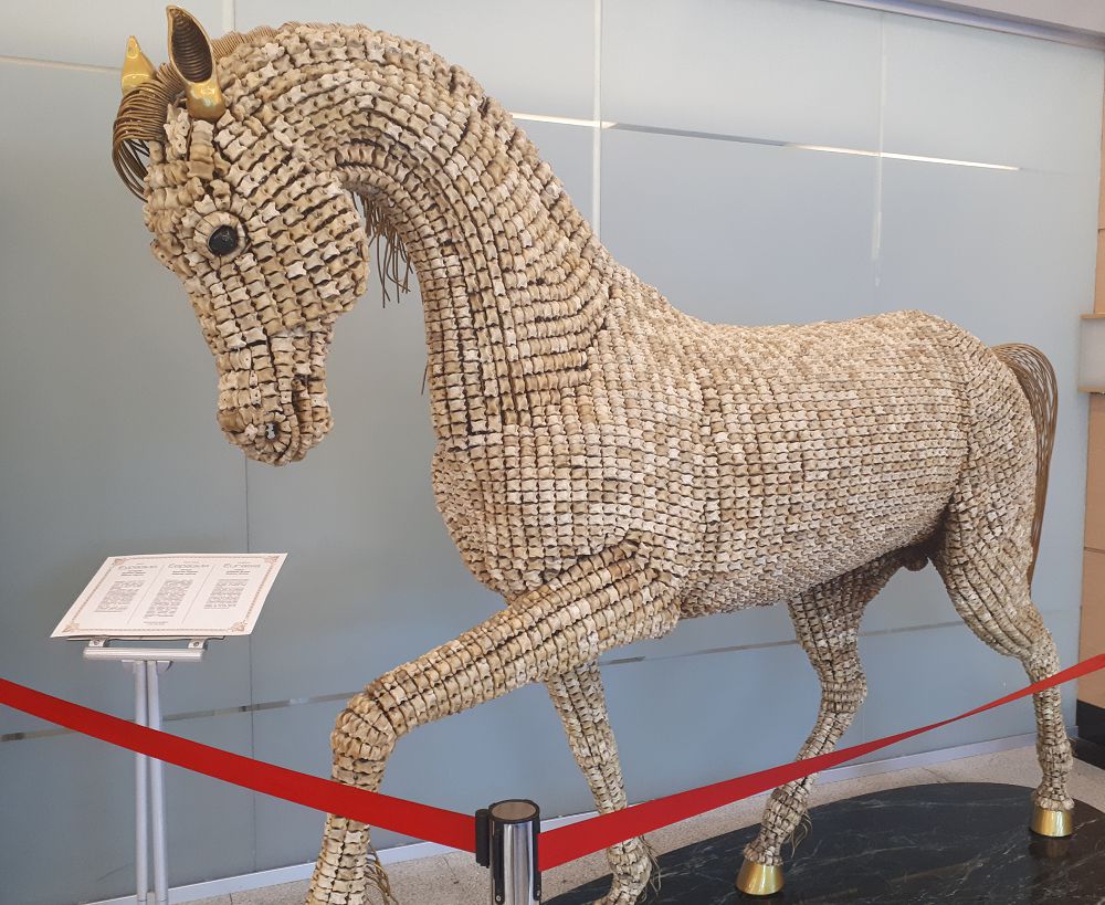 Асықтан өрілген арғымақ