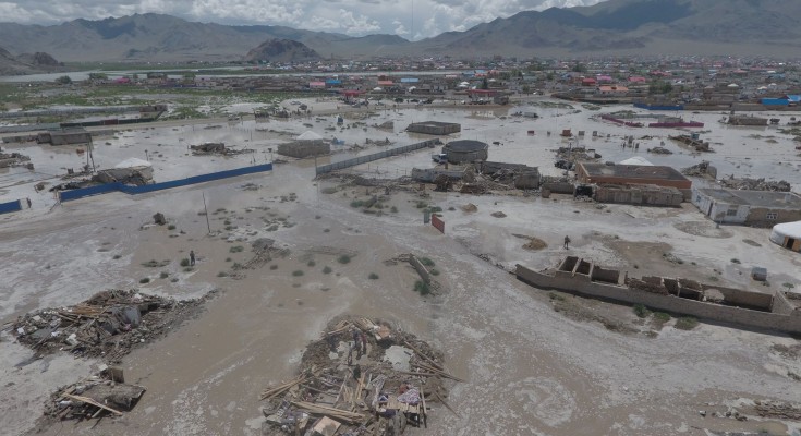 Баян-Өлгей аймағы су тасқынынан зардап шекті