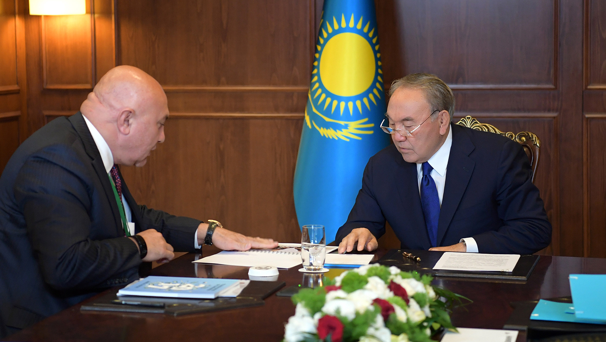 Мемлекет басшысы Роберт Юксел Йылдырыммен кездесті