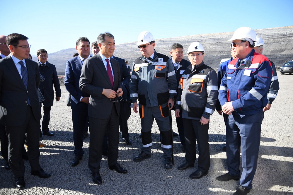 Бақытжан Сағынтаев Екібастұздағы көмір өнеркәсібі кәсіпорнына барды